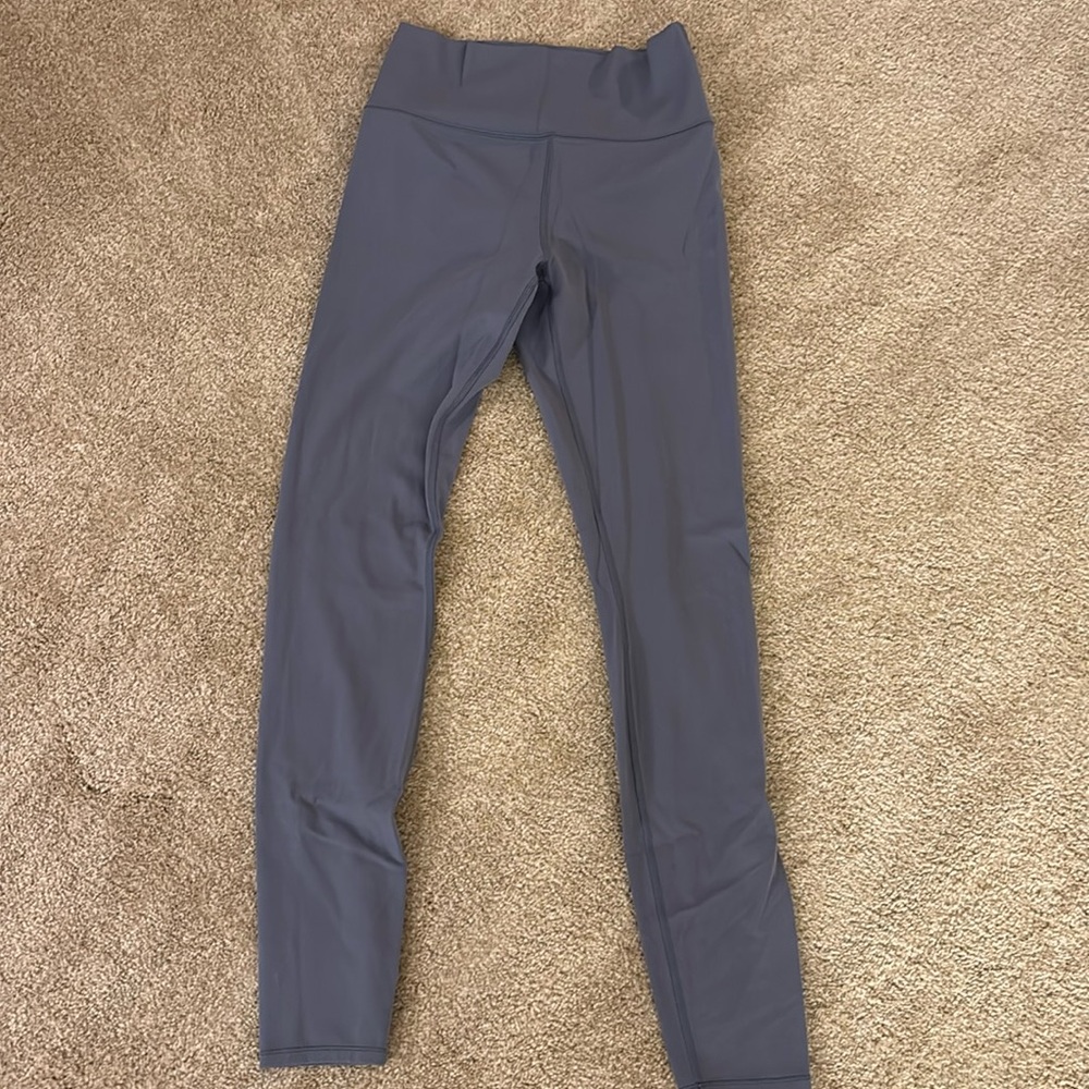 Vuori AllTheFeels Leggings in Blue Quartz